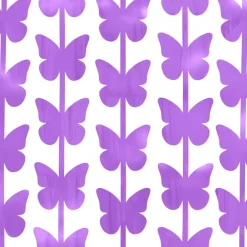Sale xo, Fetti Purple Butterfly Curtain Backdrop