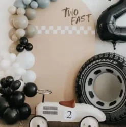 Online Partybarco Race Car Tire Foil Balloon