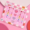 Sale xo, Fetti Rainbow Face Gems - Heart & Star Set