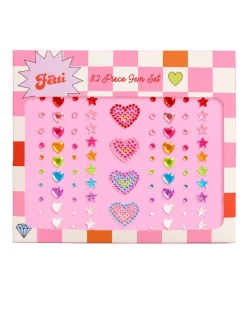 Sale xo, Fetti Rainbow Face Gems - Heart & Star Set