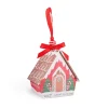 Discount Cait + Co Red Bath Bomb Christmas House Ornament