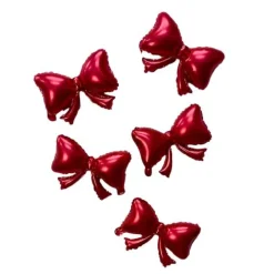 Sale Burst Party Co Red Mini Bow Foil Balloon Set