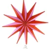 Sale Cody Foster Co. Red Segmented Star Tree Topper by Cody Foster