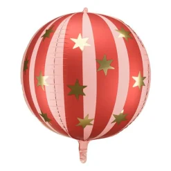 Outlet Partybarco Red Starry Ball Foil Balloon