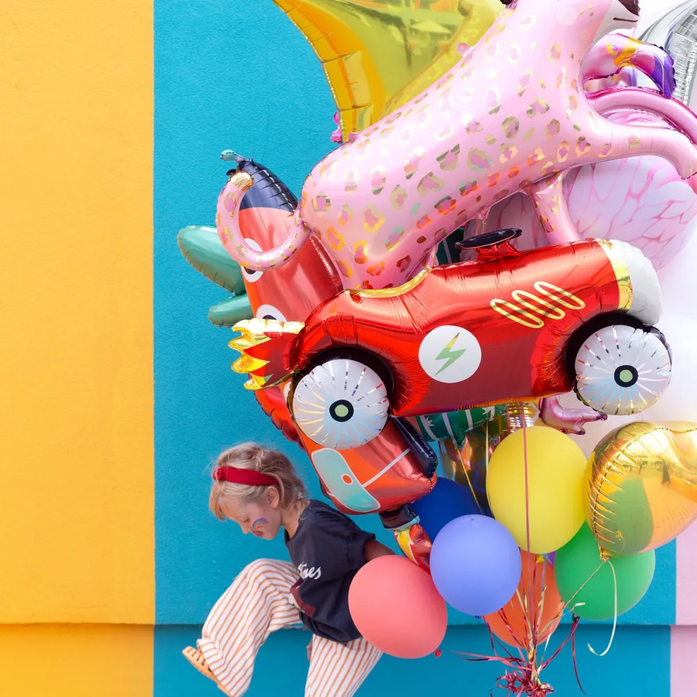 Discount Party Deco Retro Car Balloon
