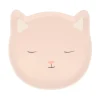 Outlet Meri Meri Reusable Pink Cat Plate