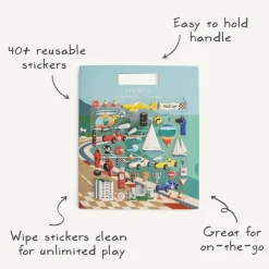 Online Mushie Reusable Sticker Set