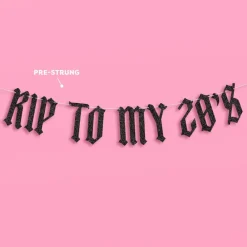 Discount xo, Fetti RIP to My 20s Banner Set