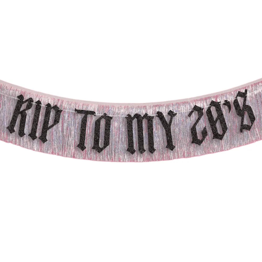 Discount xo, Fetti RIP to My 20s Banner Set
