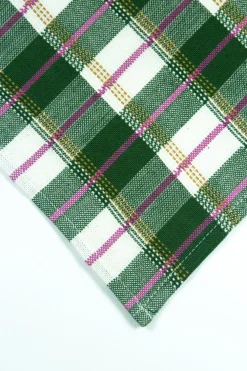 Discount Archive New York San Andres Gingham Forest & White Placemat