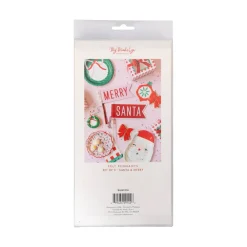 New My Mind’s Eye Santa Felt Pennant Set