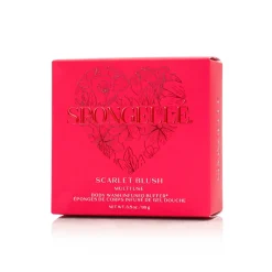 New Spongellé Scarlet Blush Heart Buffer Sponge
