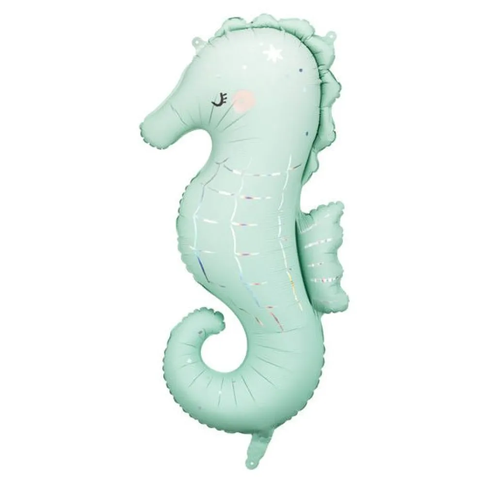 Clearance Party Deco Seahorse Foil Balloon