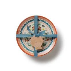 Hot Rifle Paper Co Seaside Melamine Dessert Plate Set