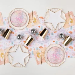 New Bonjour Fete Sequin Showgirl Large Napkins
