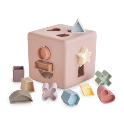 Best Mushie Shape Sorting Box Toy