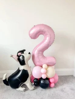 Hot Partybarco Shepherd Dog Foil Balloon