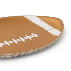 Bonjour Fete Signature Football Diecut Plate