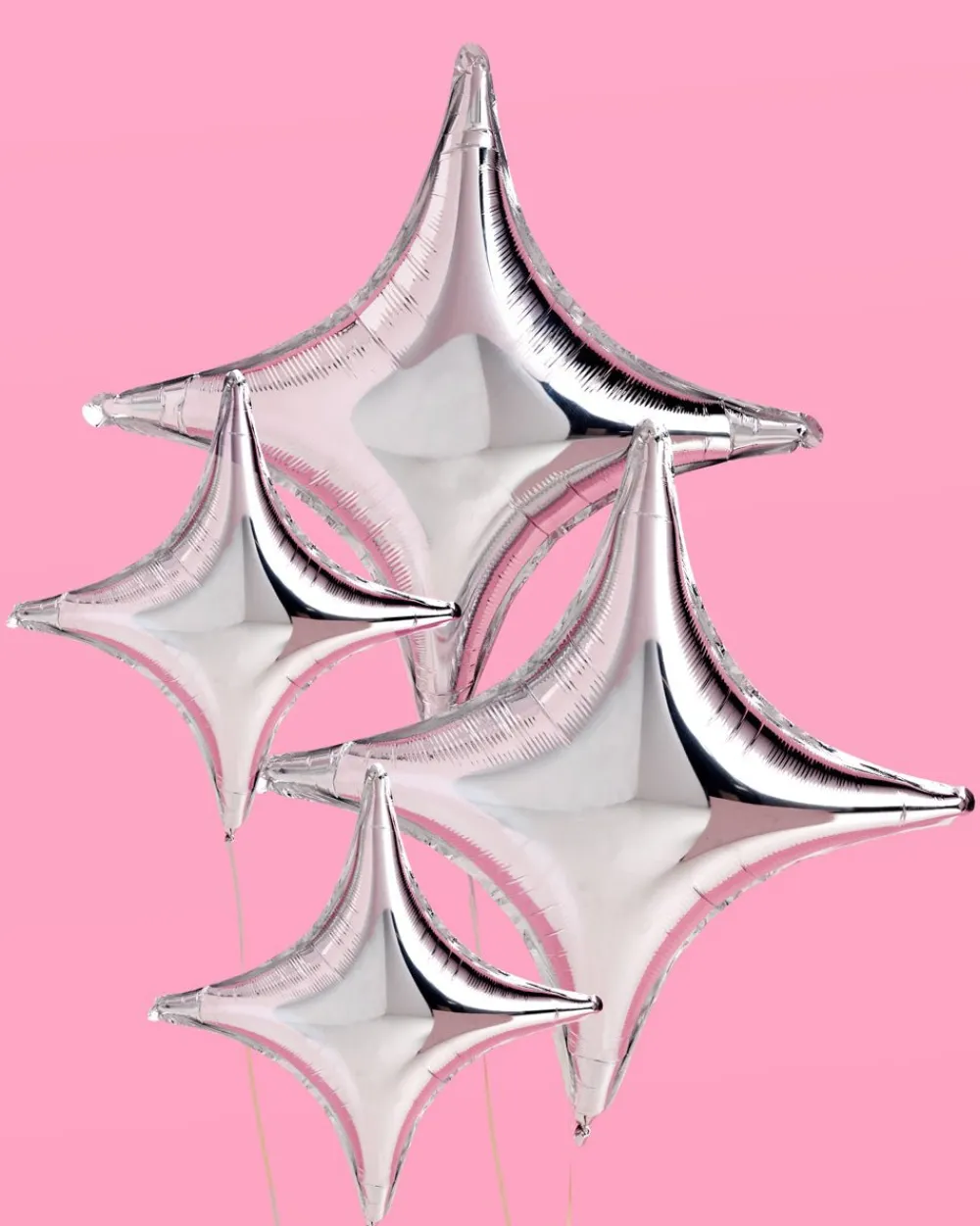 Sale xo, Fetti Silver Sparkle Foil Balloon Set