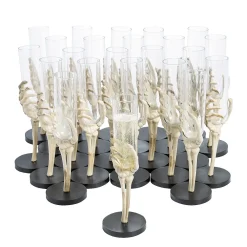 Best Fun Express Skeleton Hand Champagne Flute