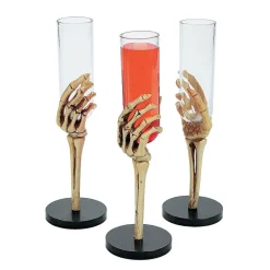 Best Fun Express Skeleton Hand Champagne Flute