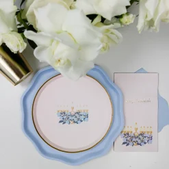 Hot Bonjour Fete Sky Blue Eco Large Napkins