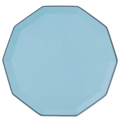 Online Bonjour Fete Sky Blue Signature Large Plates