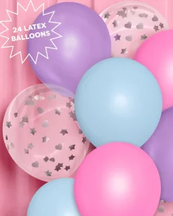 Online xo, Fetti Slumber Party Latex Balloons