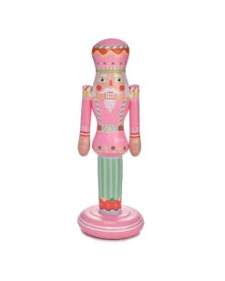 Online Funboy Small Inflatable Pink Nutcracker