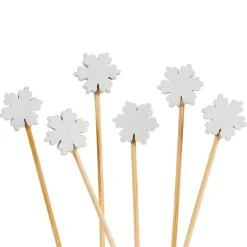 Discount Abbott Snowflake Food & Cocktail Picks