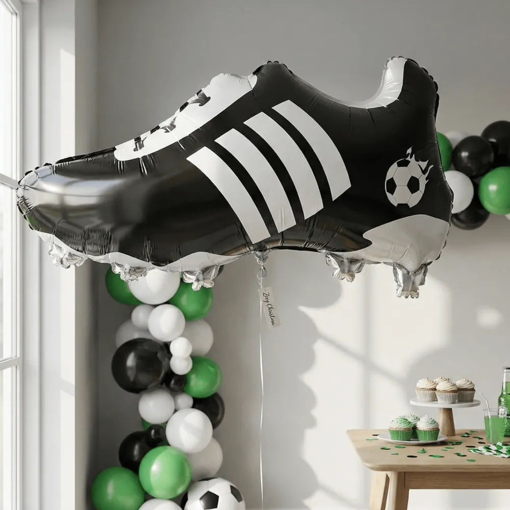 Best Zoey Christina Soccer Cleat Foil Balloon