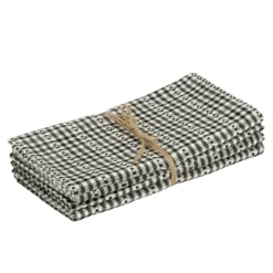 Discount Heather Taylor Home Soho Black Napkins