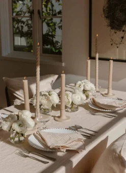 Hot Heather Taylor Home Soho Cream Tablecloth