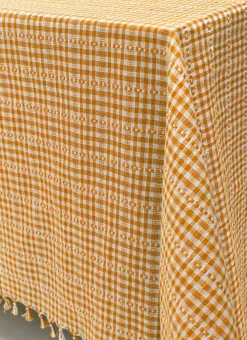 Hot Heather Taylor Home Soho Goldenrod Tablecloth