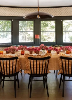 Hot Heather Taylor Home Soho Goldenrod Tablecloth