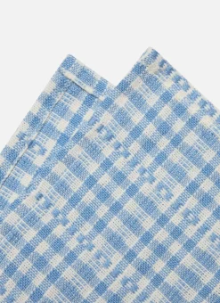 New Heather Taylor Home Soho Light Blue Napkins