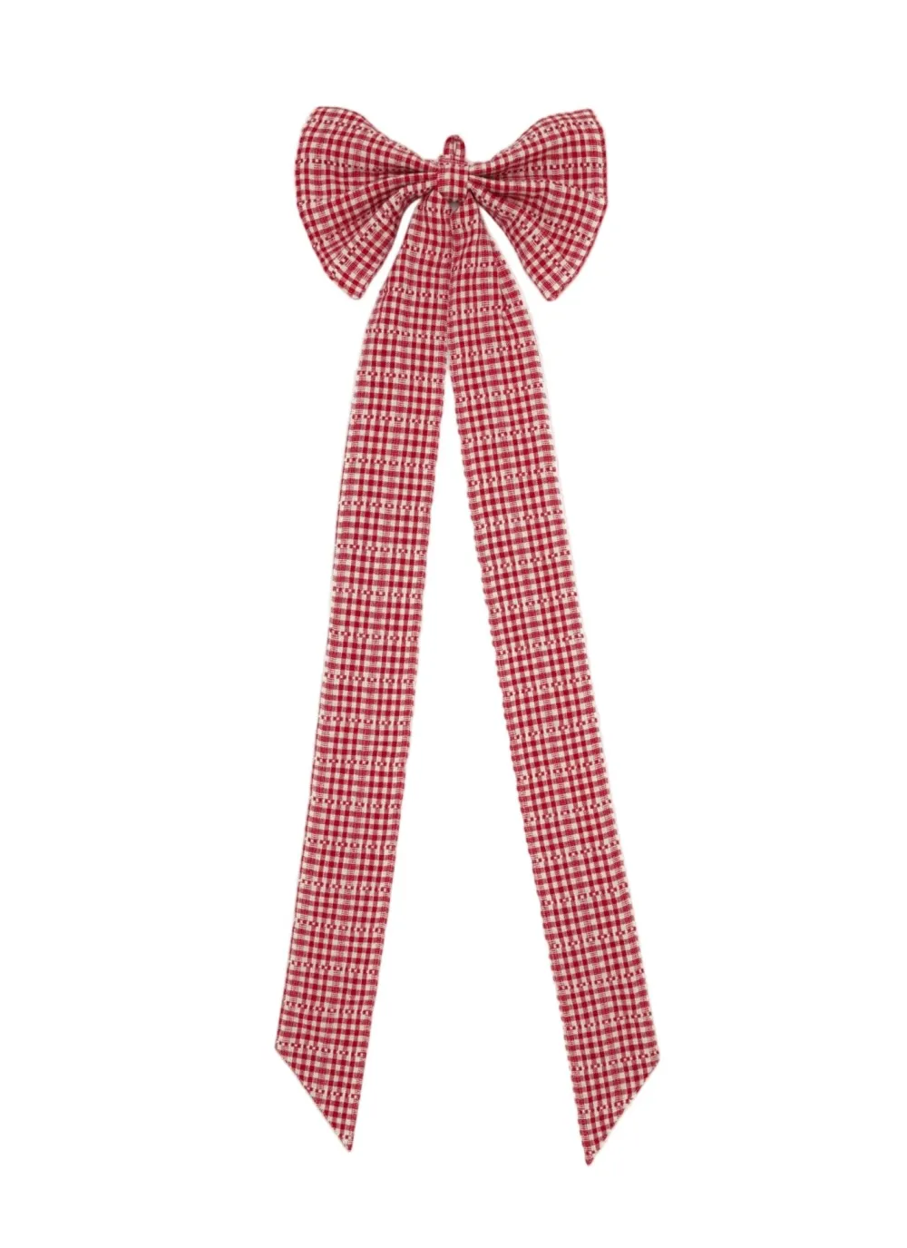 Discount Heather Taylor Home Soho Red Fabric Bow