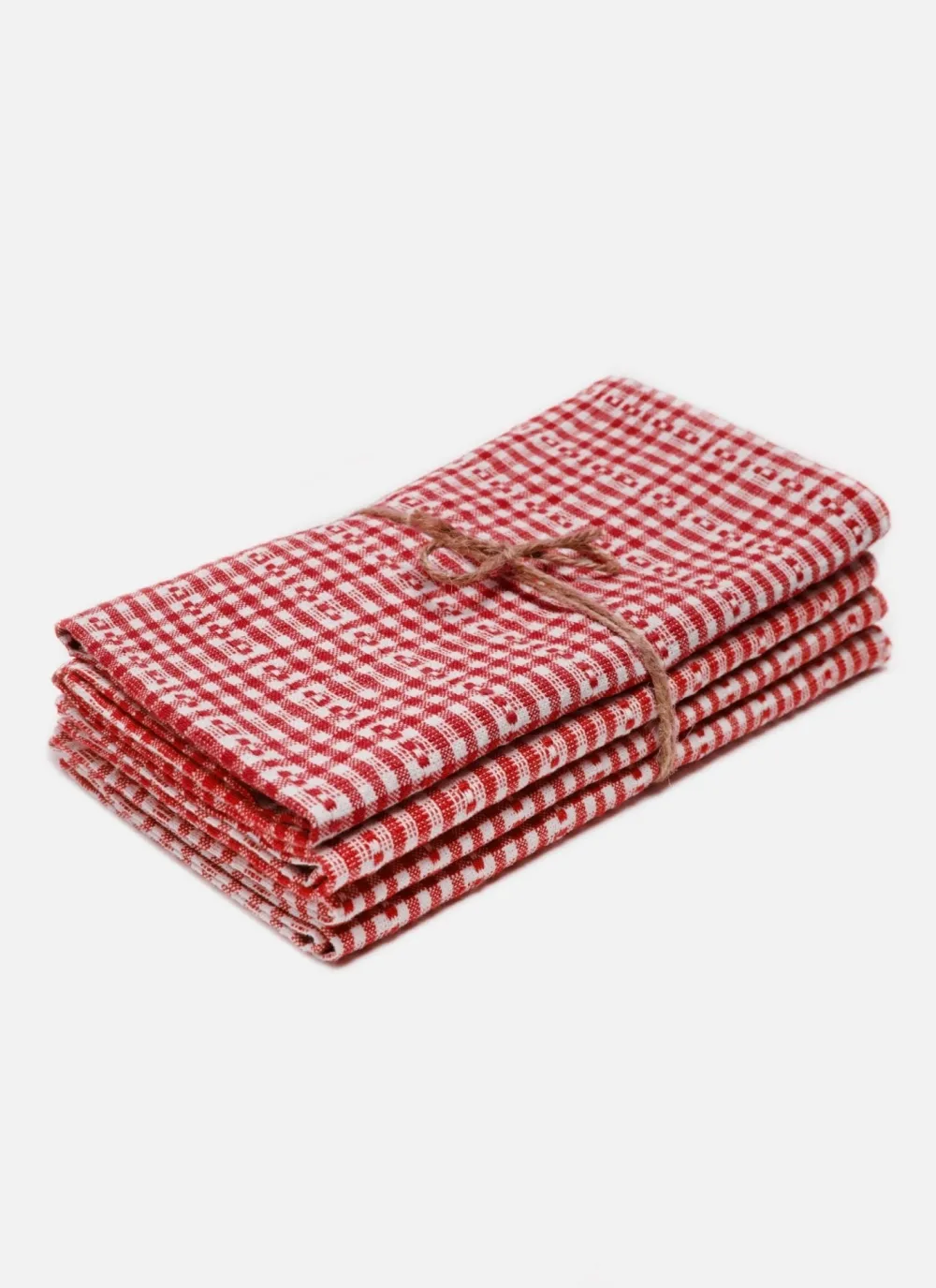 Outlet Heather Taylor Home Soho Red Napkins