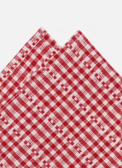 Outlet Heather Taylor Home Soho Red Napkins
