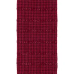Outlet Heather Taylor Home Soho Two Toned Bordeaux Napkins