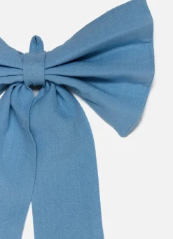 Online Heather Taylor Home Solid Light Blue Fabric Bow