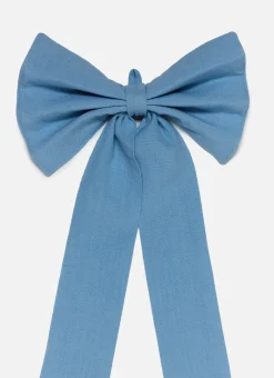 Online Heather Taylor Home Solid Light Blue Fabric Bow