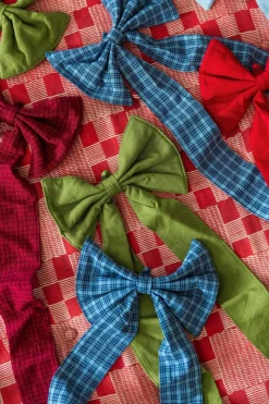 Online Heather Taylor Home Solid Light Green Fabric Bow