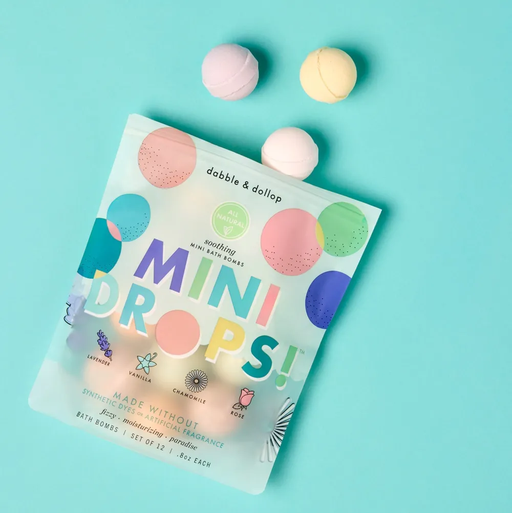 Online Dabble & Dollop Soothing Mini Bath Bombs