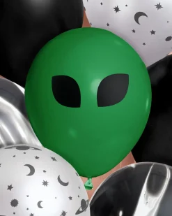 Hot xo, Fetti Space & Alien Latex Balloons