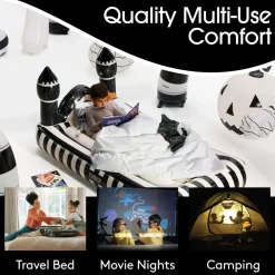 Best Funboy Spider Castle Halloween Kids Air Mattress