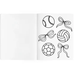 Pippi Post Sports Lover Coloring Book