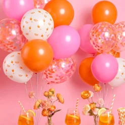 Best xo, Fetti Spritz Printed Latex Balloon Set