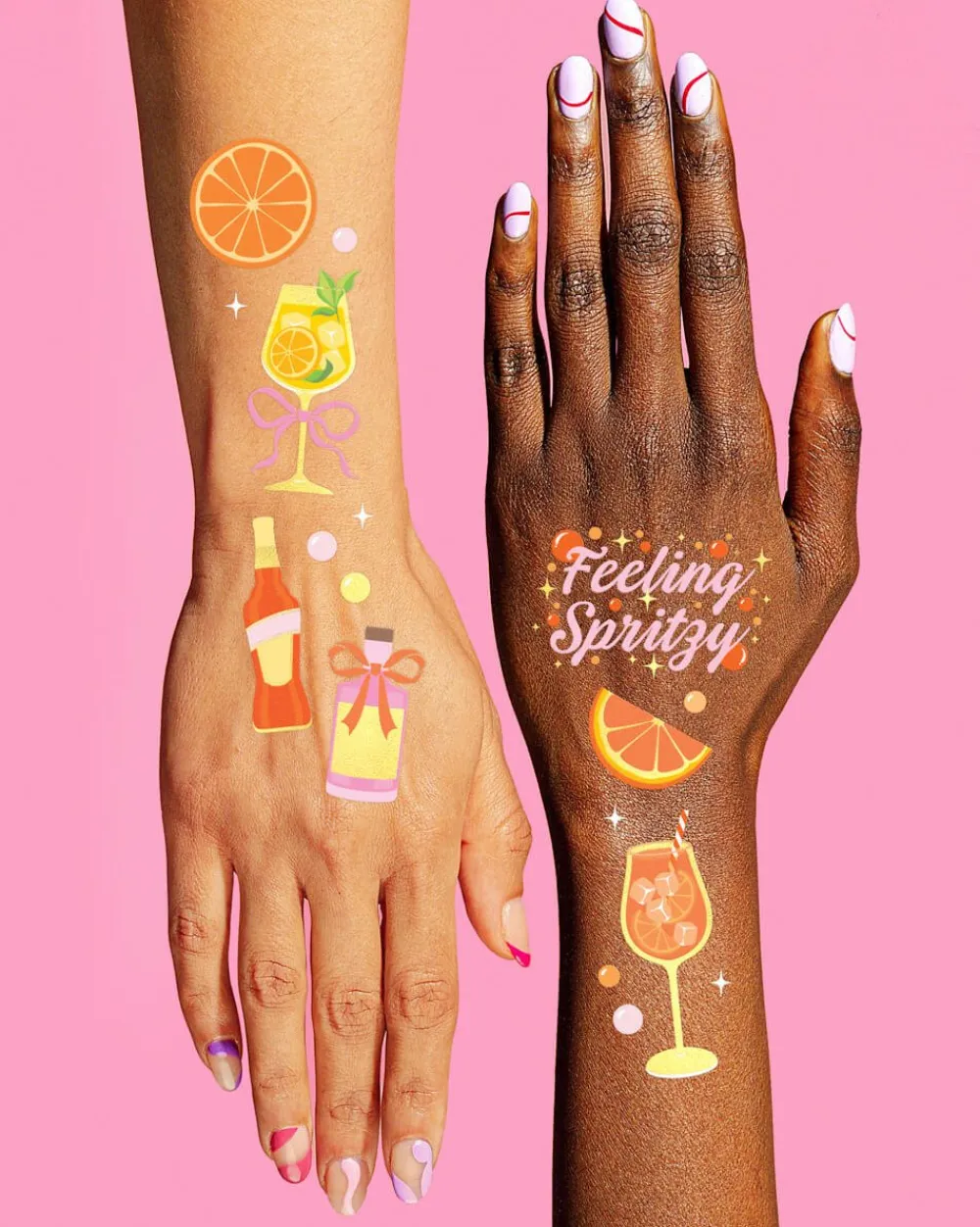 New xo, Fetti Spritz Temporary Tattoos