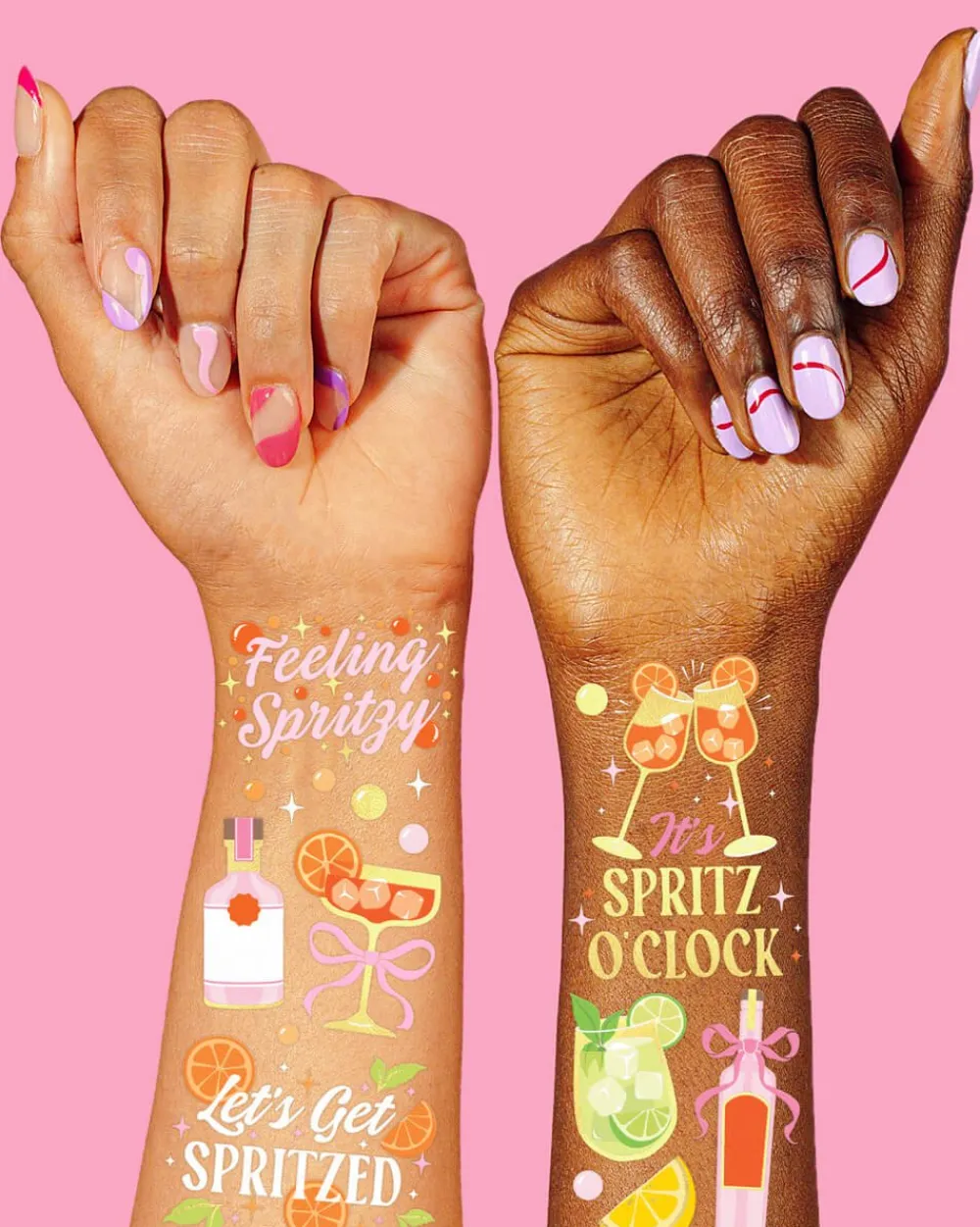 New xo, Fetti Spritz Temporary Tattoos